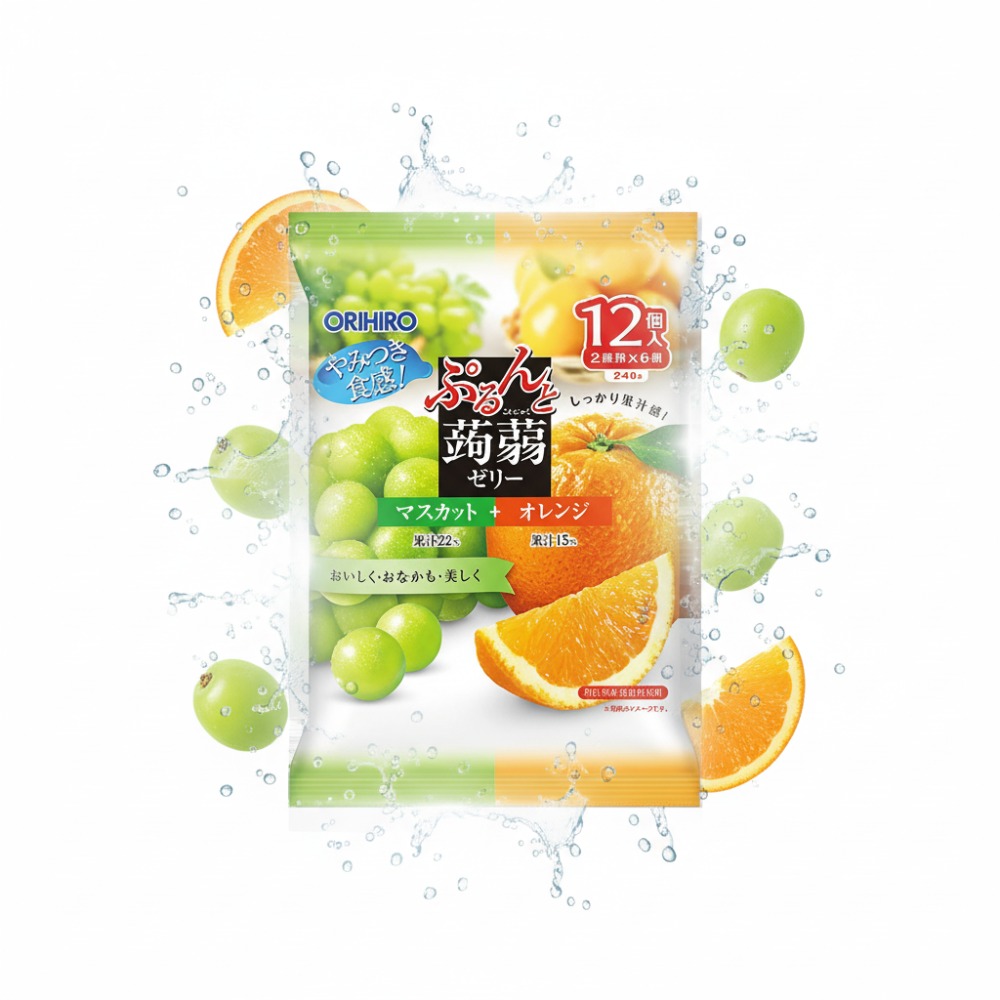 오리히로곤약젤리청포도오렌지
